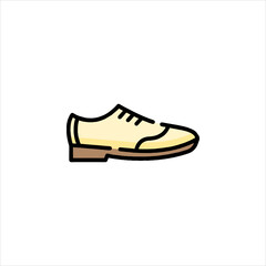 hand drawn illustration of a shoe