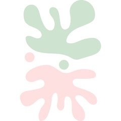 Abstract Leaves Shape