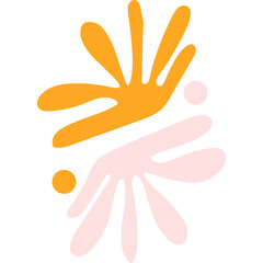 Abstract Leaves Shape