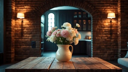 Basement and kitchen interior styling