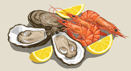 Shrimp and Oyster Platter