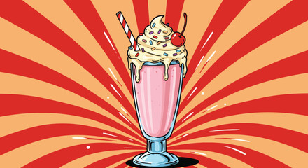 Donut Shop Illustration