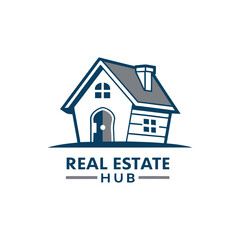 real estate logo design vector 