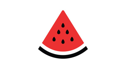 Watermelon Slice Icon