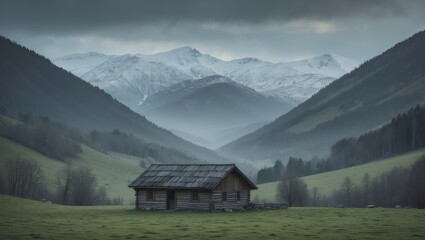 Obraz premium A scene of nuanced change unfolds