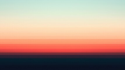 Fototapeta premium A gradient background with horizontal stripes of varying colors.