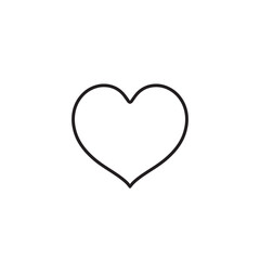 simple love icon. minimalist vector format. logos, stickers, merchandise, and user interface elements