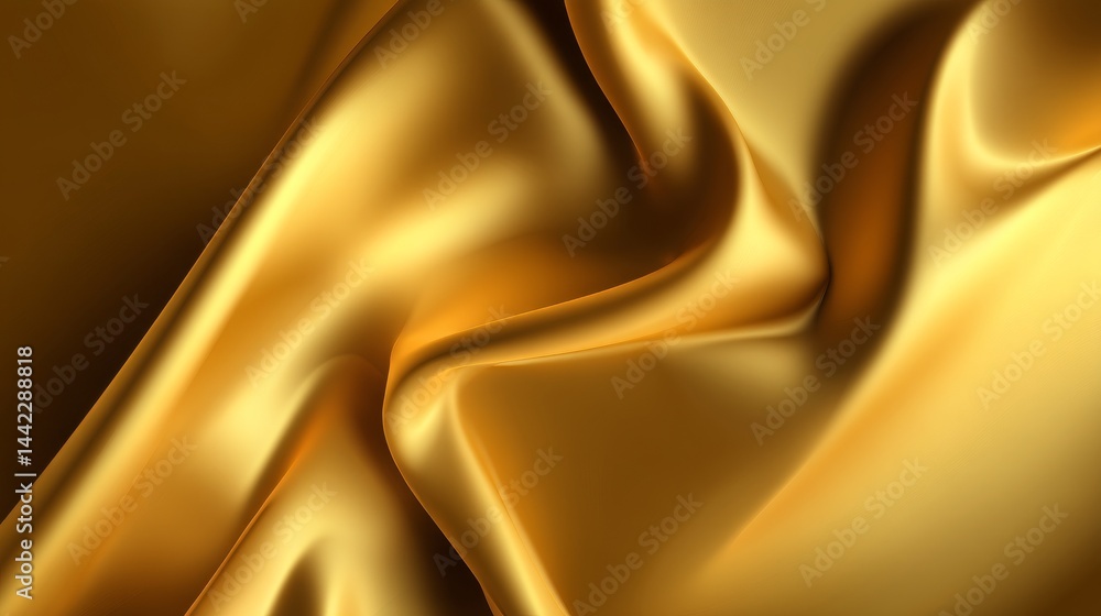 Poster a gold gradient background featuring an abstract blur texture suitable for websites, brochures, and 