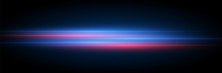 Set of lines. Speed ​​of light rays and glare effect. On transparent background. Vector. EPS 10.