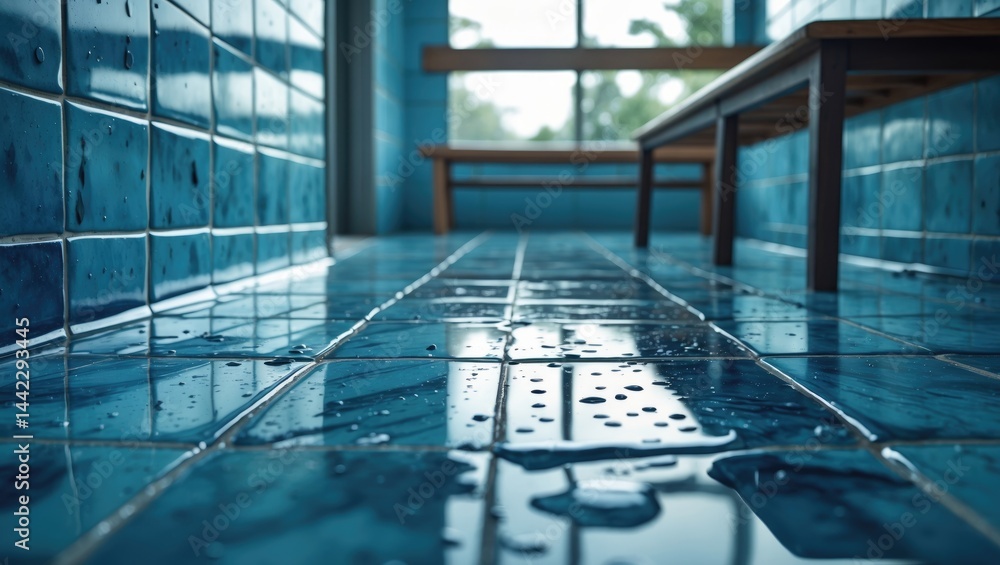 Poster background and pattern for ceramic tile