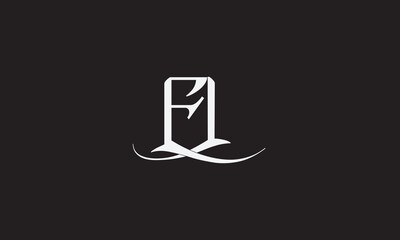 EL, LE , E , L , Abstract Letters Logo Monogram	