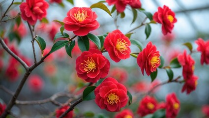Picture of a Camellia flower