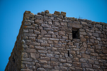 Ancient Roman Stone Wall – Historic Masonry Detail