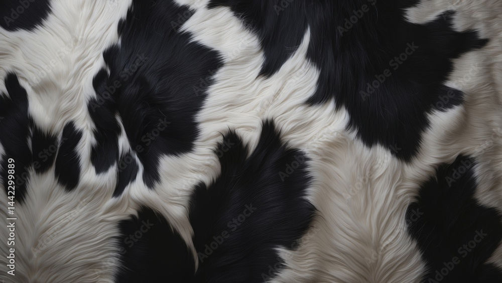Poster background with pattern on fur carpet