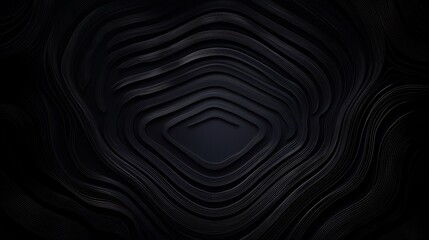 A digital illustration of a complex, abstract pattern in black and white.