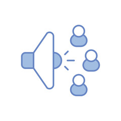 Dissemination  Vector icon