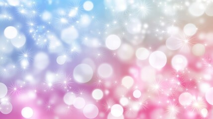 Fototapeta premium Rainbow pastel glitter photography background. Image of rainbow pastel glitter background. Rainbow color light background. Pink sparkling background.