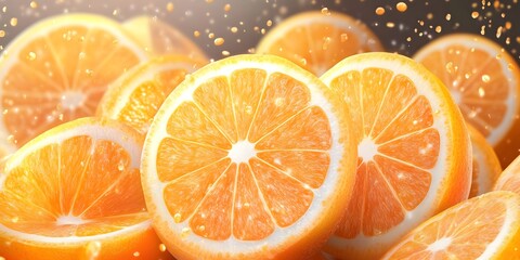 Fototapeta premium Premium Quality Orange Fruits PNG Download for Web and Print Graphic Applications​ orange and lemon slices Isolated Orange Fruits PNG Image Ideal for Food Packaging and Branding Designs​ 