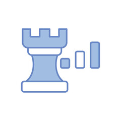 Defense Strategy Vector icon