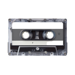 Fototapeta premium Cassette tape caseon transparent background