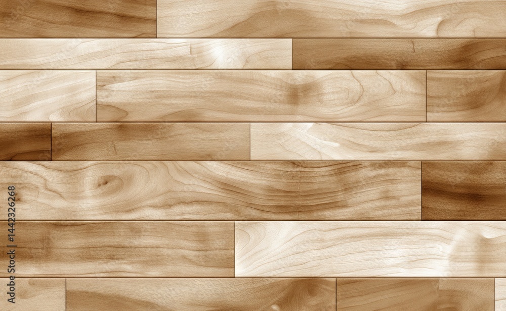 Poster a wood flooring pattern for use as a background texture or design element in interiors