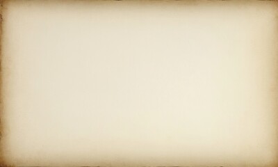 Vintage Parchment Paper Texture with Browned Edges for Aged Document Look