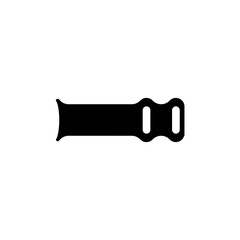 Smart watch strap silhouette