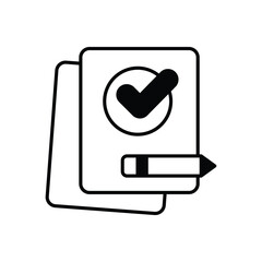 Approval  Vector icon