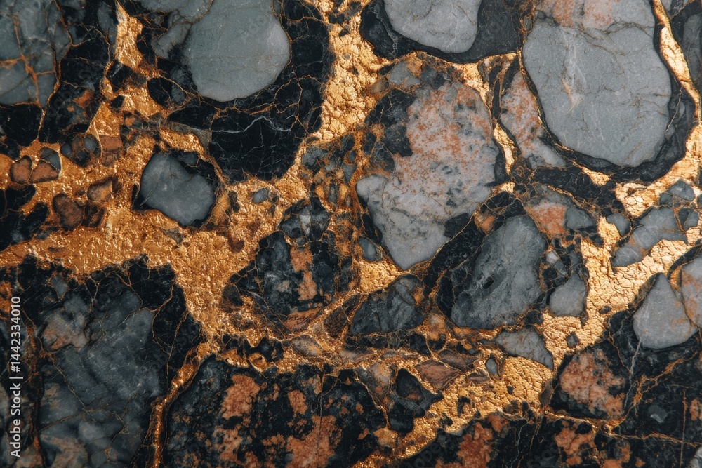 Poster a textured background displaying an abstract natural black and white marble pattern from thailand, s