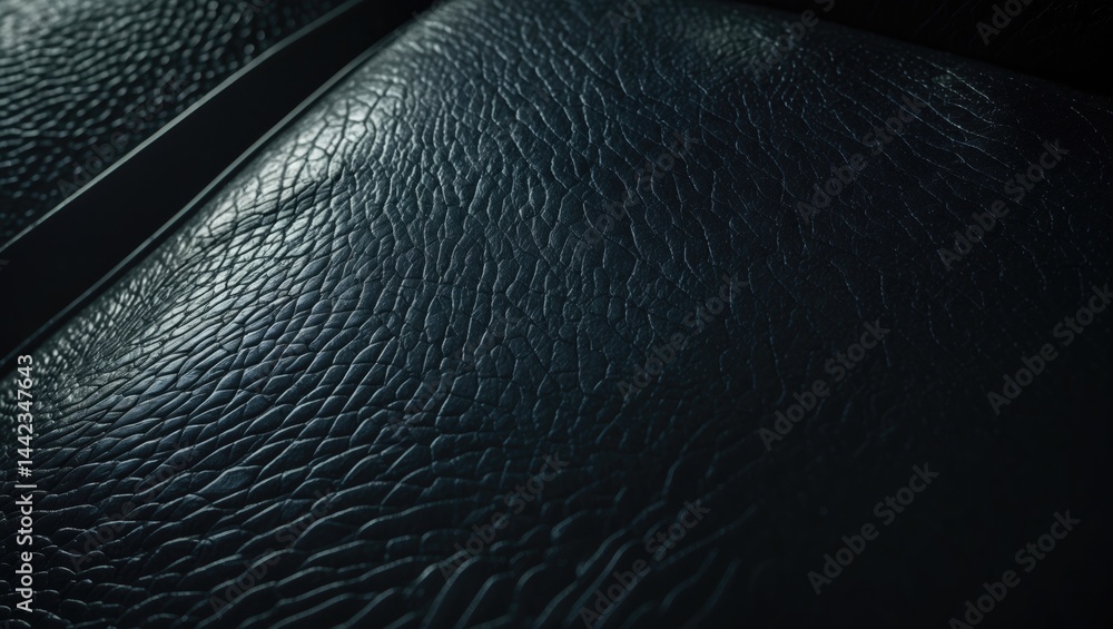 Poster macro view of a textured surface showing a coarse, grainy pattern and subtle reflections