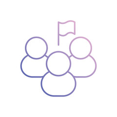 Leadership  Vector icon
