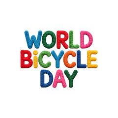 Naklejka premium Colorful Fur Text 