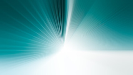 Metal blurred abstract background banner . Abstract blue and white light rays with a dynamic perspective .  Futuristic data flow. Explosion effect. Sci-fi Motion wallpaper. Neon Glowing Rays in Motion