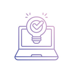 Business Solution Vector icon