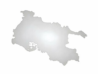 Obraz premium Salvador Map Outline