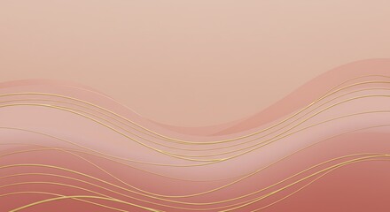Roseate Ripple & Gold Dust AI Generated