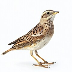 Fototapeta premium Melodious Lark Bird Side Profile View