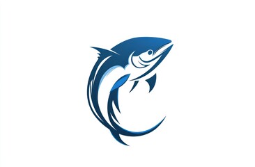 Obraz premium Abstract tuna graphic, logo design