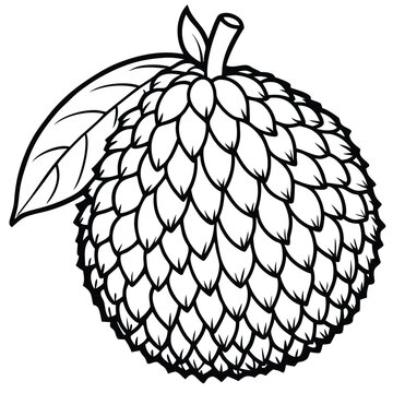 Tropical Fruit with Scaly Skin