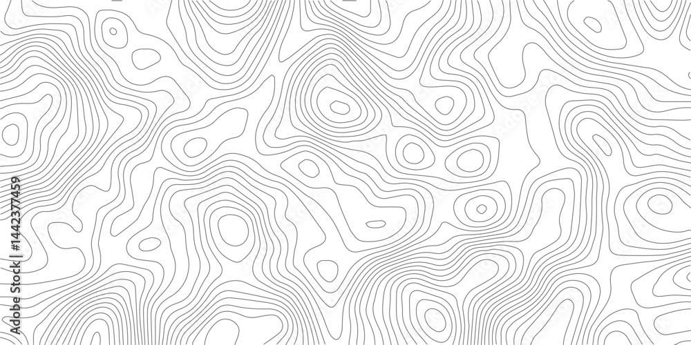 Leinwandbilder abstract topographic background. geographic line map. wavy pattern design. paper texture imitation o