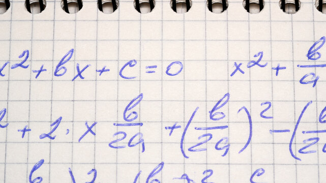 Creative math on grid paper