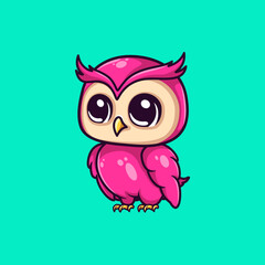 Cartoon Animal Cute Illustration Vector Design