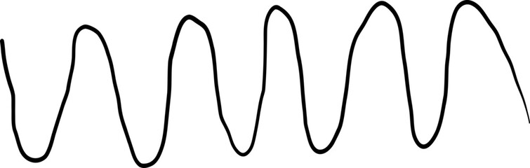 Spiral metal coil wire doodle hand drawn bounce steel curve line spring. Set vape metallic flexible coils. Steel motor spiral . 