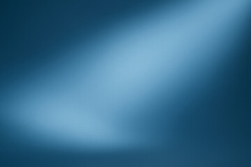 Blue Abstract Spotlight: An elegant display of light and color unfolds, with a captivating spotlight, evoking a sense of depth and sophistication.