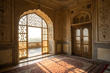 Fototapeta premium entrance to the taj mahal