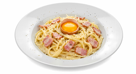 Fototapeta premium Spaghetti Carbonara
