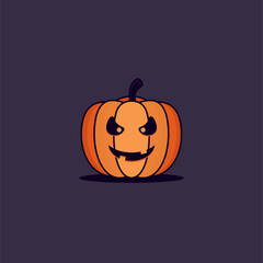 halloween pumpkin vector illustration