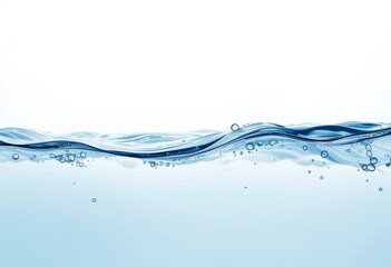 Fresh water texture with splashes, ripples, and bubbles.