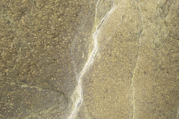 Close up of rock surface with white veins