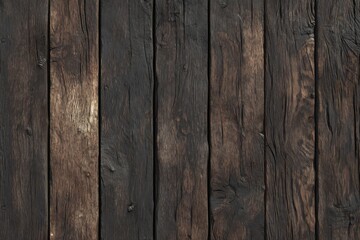 A close-up top view of a modern sepia wood stripe vertical background ideal for promoting products or content on display